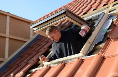 Pose de fenêtres de toit Velux au Poët-Sigillat